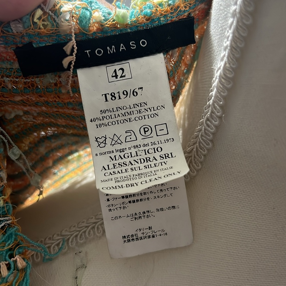 Spring/ Summer tweed jacket. - Picture 7 of 7